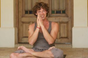 Yoga teacher Isaac Mullins