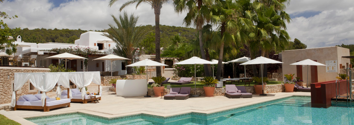 Can Lluc Ibiza pool and terrace