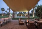 Pool and Lounge at Dusk Villa Zin Morocco